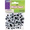 Creativity Street Paste-On Wiggle Eyes Assortment 100/Pkg-Black